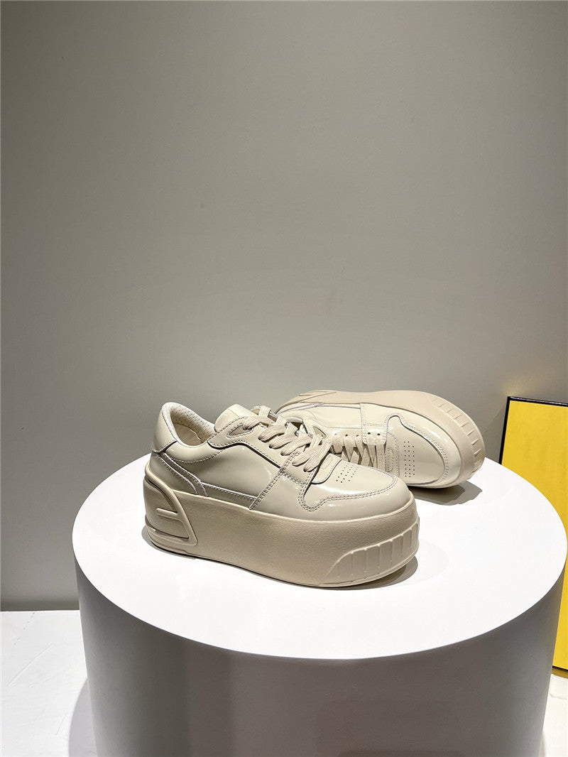 High Quality Luxury Fendi Platform Shoes In Best Quality Soft Patent Leather – Style 73683 product detail