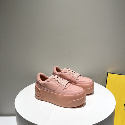 High Quality Luxury Fendi Platform Shoes In Best Quality Soft Patent Leather – Style 46003 product detail