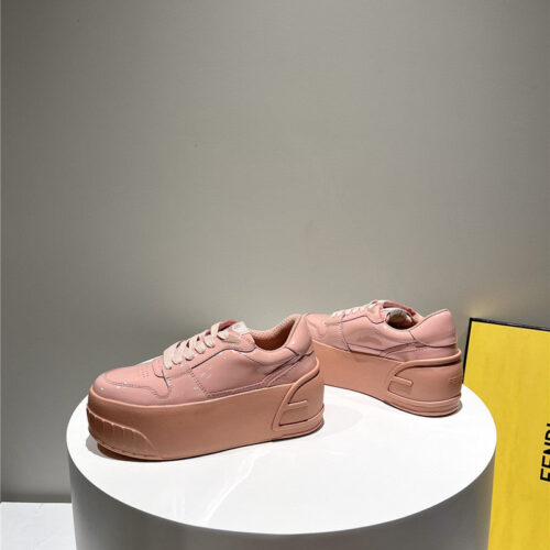 High Quality Luxury Fendi Platform Shoes In Best Quality Soft Patent Leather – Style 46003 product detail