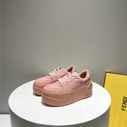 High Quality Luxury Fendi Platform Shoes In Best Quality Soft Patent Leather – Style 46003
