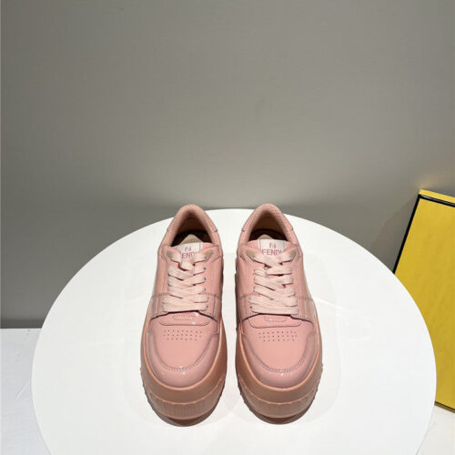 High Quality Luxury Fendi Platform Shoes In Best Quality Soft Patent Leather – Style 46003 product detail