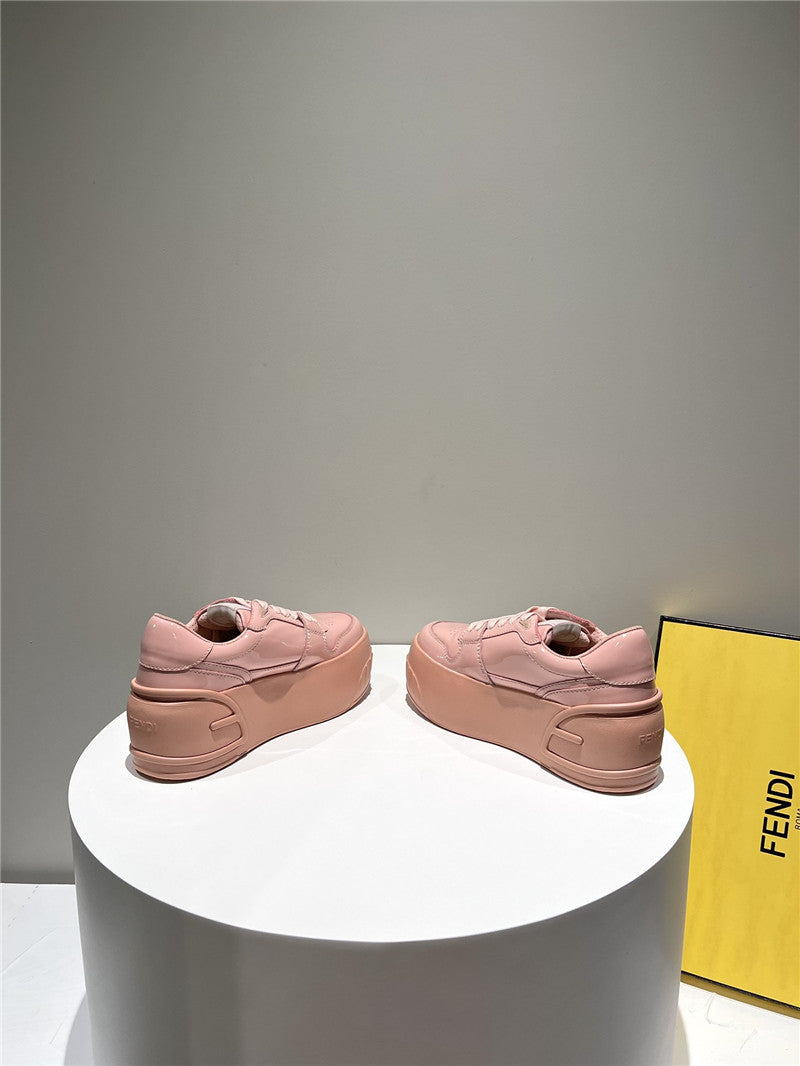 High Quality Luxury Fendi Platform Shoes In Best Quality Soft Patent Leather – Style 46003 product detail