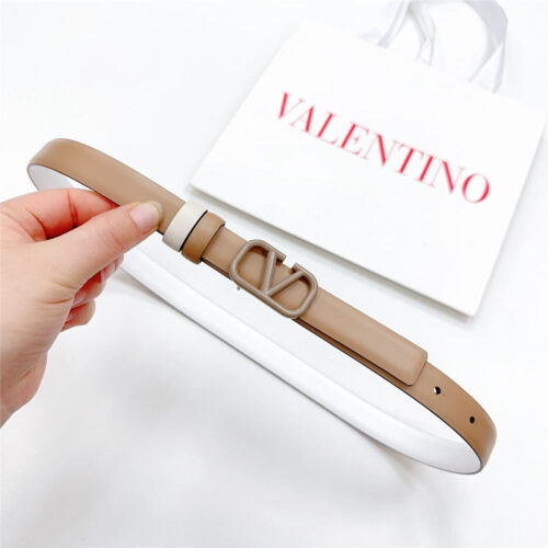 High Quality Luxury Valentino New Double-Sided Top Layer Cowhide Belt