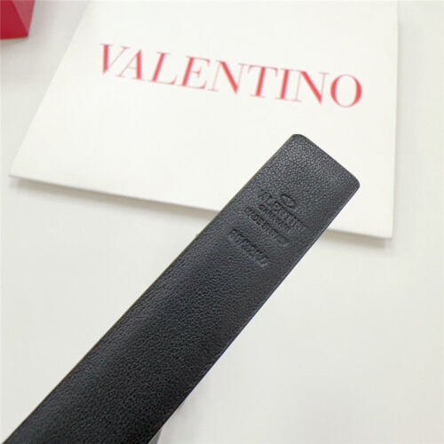 High Quality Luxury Valentino New Double-Sided Top Layer Cowhide Belt – Style 28262 product detail