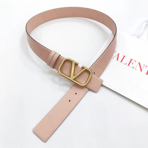 High Quality Luxury Valentino New Double-Sided Top Layer Cowhide Belt – Style 62726 product detail