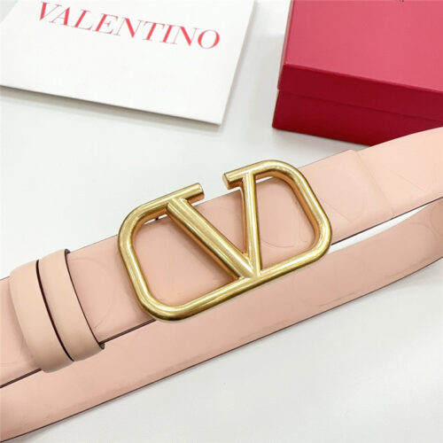 High Quality Luxury Valentino New Double-Sided Top Layer Cowhide Belt – Style 62726 product detail