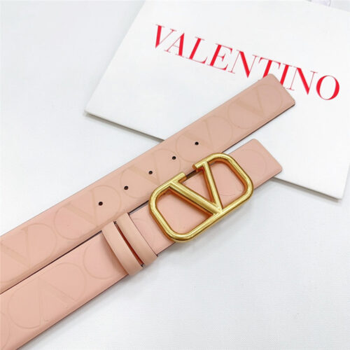 High Quality Luxury Valentino New Double-Sided Top Layer Cowhide Belt – Style 62726 product detail
