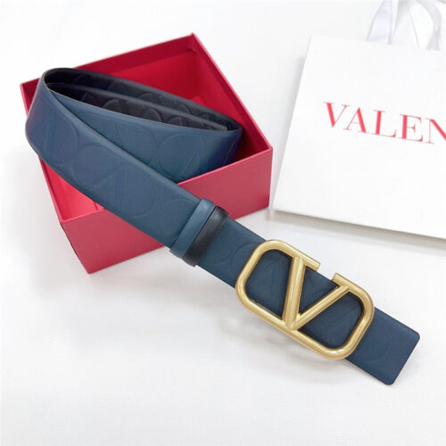 High Quality Luxury Valentino New Double-Sided Top Layer Cowhide Belt – Style 44919 product detail
