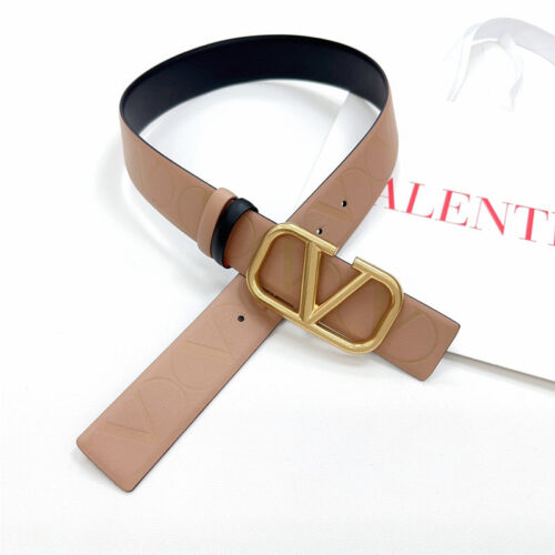High Quality Luxury Valentino New Double-Sided Top Layer Cowhide Belt – Style 31654 product detail