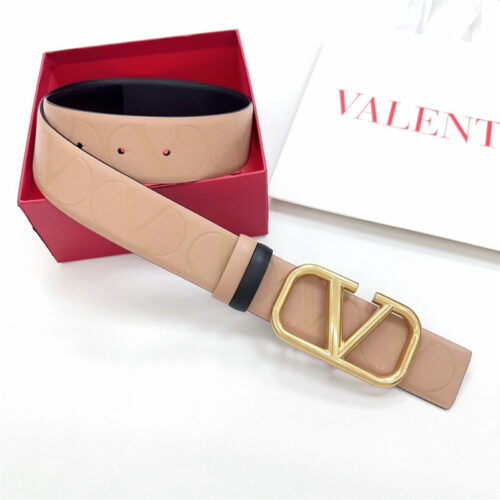 High Quality Luxury Valentino New Double-Sided Top Layer Cowhide Belt – Style 31654 product detail