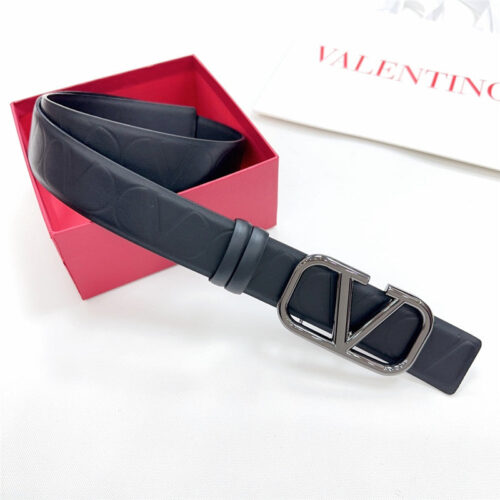 High Quality Luxury Valentino New Double-Sided Top Layer Cowhide Belt – Style 44901 product detail