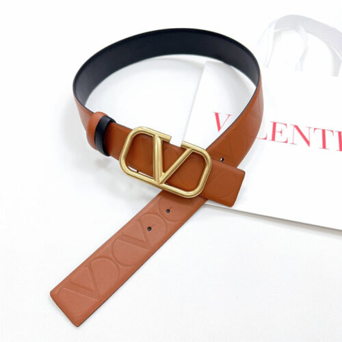 High Quality Luxury Valentino New Double-Sided Top Layer Cowhide Belt – Style 00582 product detail