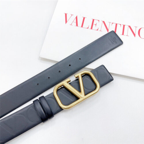 High Quality Luxury Valentino New Double-Sided Top Layer Cowhide Belt – Style 44885 product detail