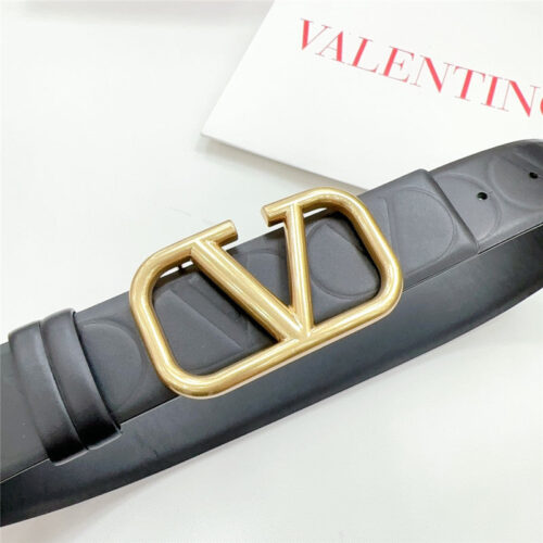 High Quality Luxury Valentino New Double-Sided Top Layer Cowhide Belt – Style 44885 product detail