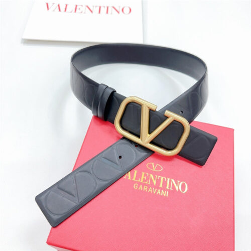 High Quality Luxury Valentino New Double-Sided Top Layer Cowhide Belt – Style 44885 alternate view