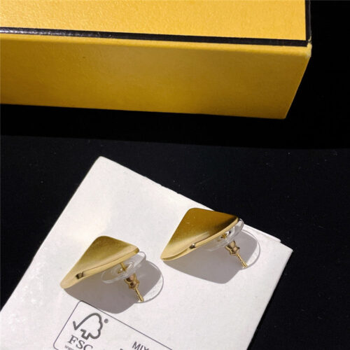 High Quality Luxury Fendi Fashion Simple Earrings – Style 50944 product detail
