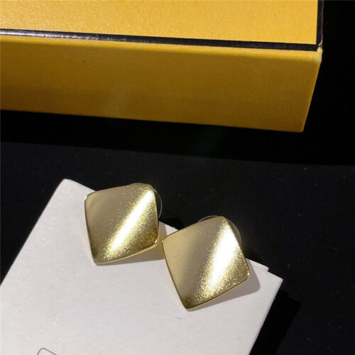 High Quality Luxury Fendi Fashion Simple Earrings – Style 50944 alternate view