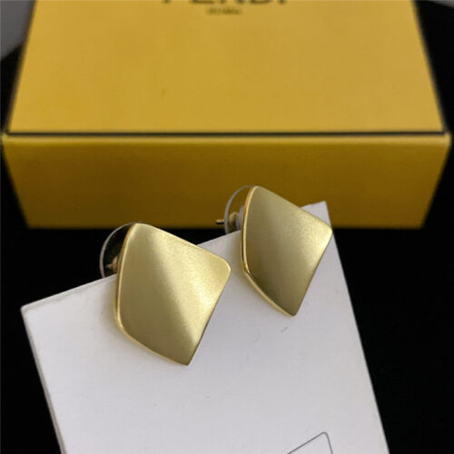 High Quality Luxury Fendi Fashion Simple Earrings – Style 50944 product detail