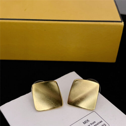 High Quality Luxury Fendi Fashion Simple Earrings – Style 50944 product detail