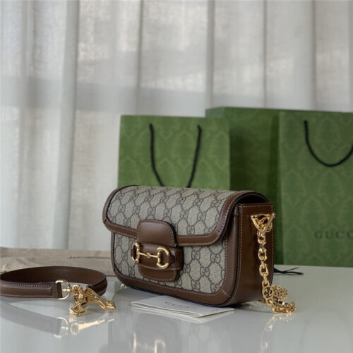 High Quality Luxury Gucci Horsebit 1955 Shoulder Bag product detail