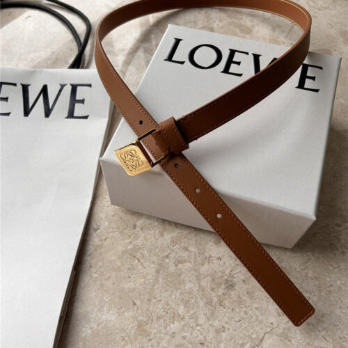 High Quality Luxury Loewe Counter New Womens Fine Belt