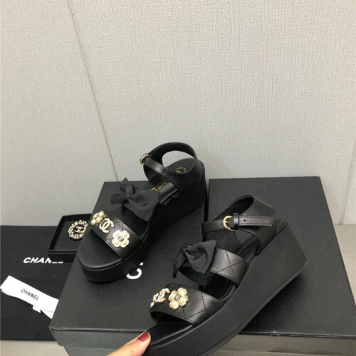 High Quality Luxury Chanel Top Sandals – Style 03686 alternate view