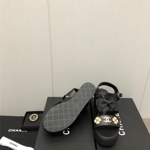 High Quality Luxury Chanel Top Sandals – Style 03686 product detail