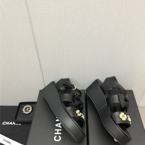 High Quality Luxury Chanel Top Sandals – Style 03686 product detail