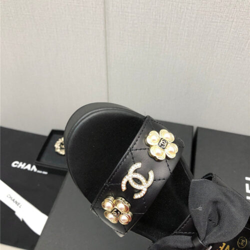 High Quality Luxury Chanel Top Sandals – Style 03686 product detail