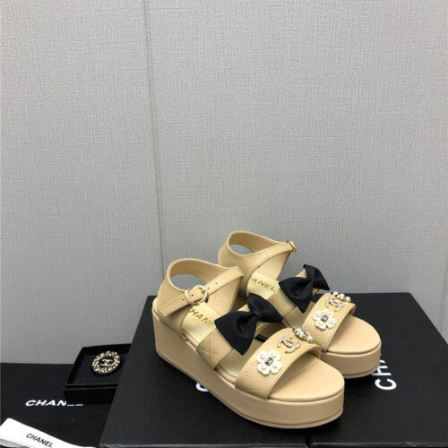 High Quality Luxury Chanel Top Sandals