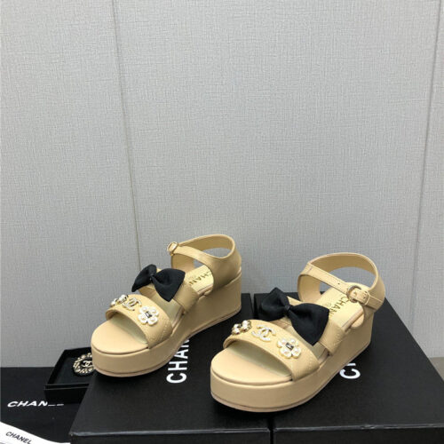 High Quality Luxury Chanel Top Sandals alternate view