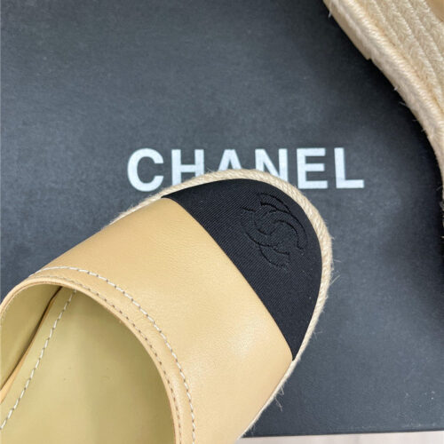 High Quality Luxury Chanel Wedge Platform Sandals – Style 12518 product detail