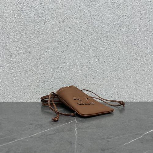 High Quality Luxury Celine Drawstring Phone Bag – Style 24789 product detail