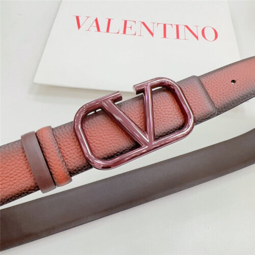 High Quality Luxury Valentino New Double-Sided Top Layer Cowhide Belt – Style 44869 product detail