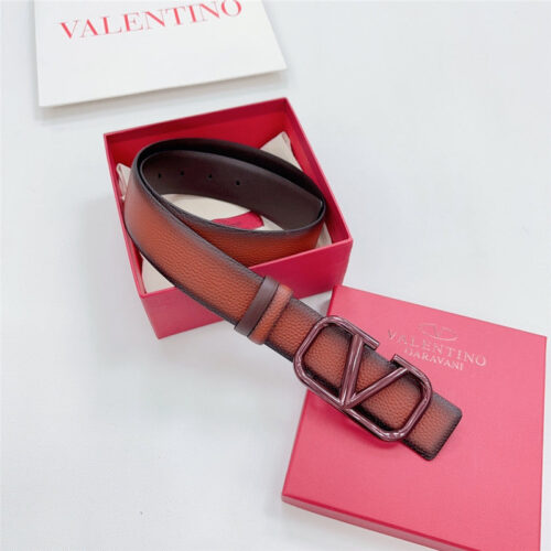 High Quality Luxury Valentino New Double-Sided Top Layer Cowhide Belt – Style 44869 product detail