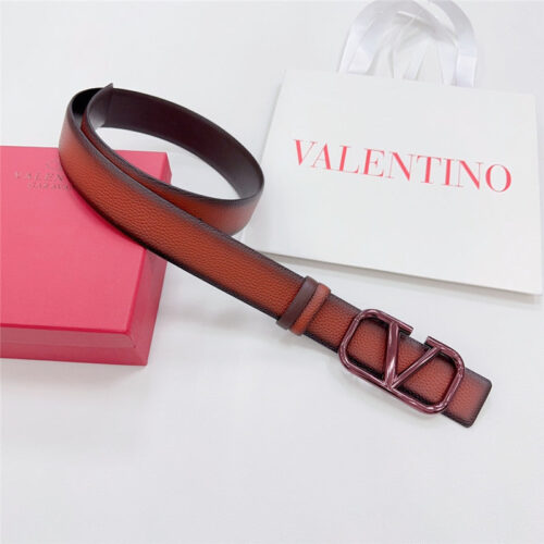High Quality Luxury Valentino New Double-Sided Top Layer Cowhide Belt – Style 44869 product detail