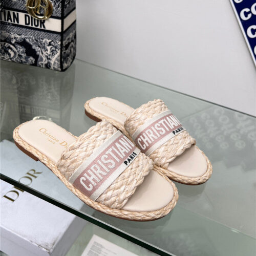 High Quality Luxury Dior Catwalk New Slippers – Style 15142