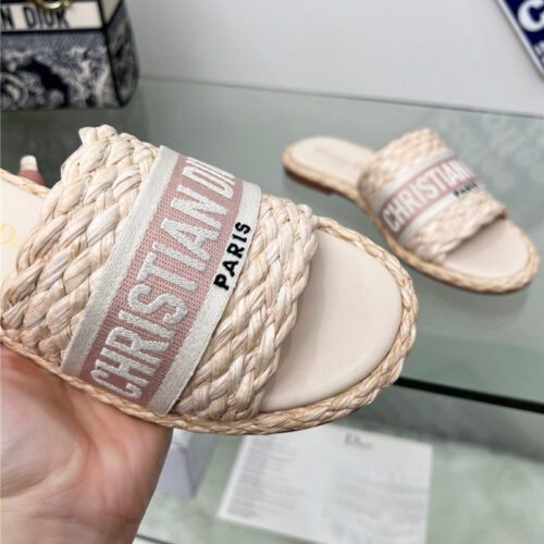 High Quality Luxury Dior Catwalk New Slippers – Style 15142 product detail