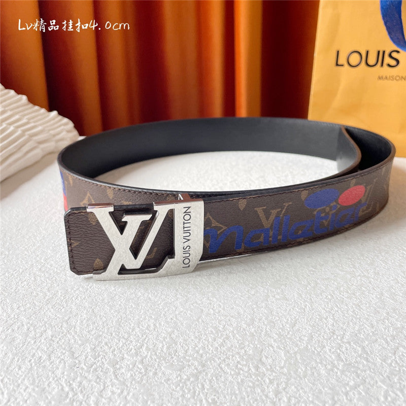 High Quality Luxury Louis Vuitton Classic Printed Surface With Leather Belt product detail