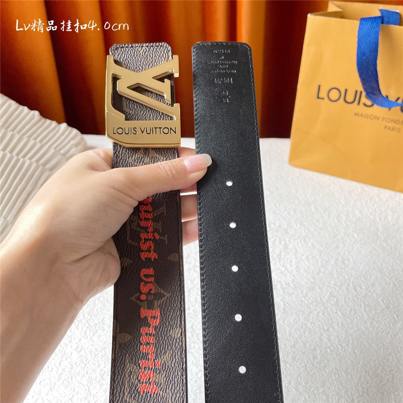 High Quality Luxury Louis Vuitton Classic Printed Surface With Leather Belt – Style 44172 product detail