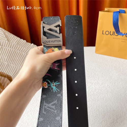 High Quality Luxury Louis Vuitton Classic Printed Surface With Leather Belt – Style 50374 product detail