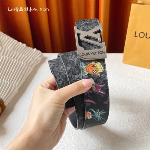 High Quality Luxury Louis Vuitton Classic Printed Surface With Leather Belt – Style 50374 product detail