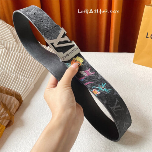 High Quality Luxury Louis Vuitton Classic Printed Surface With Leather Belt – Style 50374 product detail