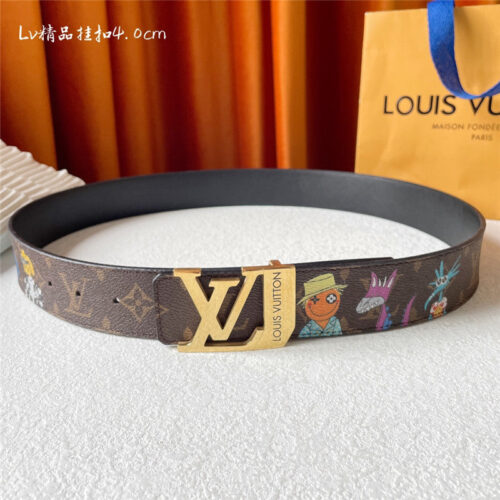 High Quality Luxury Louis Vuitton Classic Printed Surface With Leather Belt – Style 44155