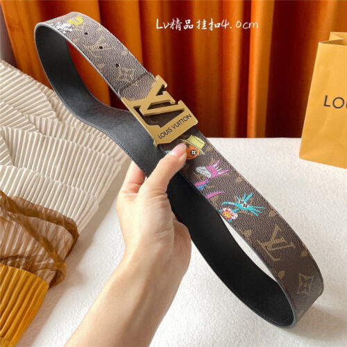 High Quality Luxury Louis Vuitton Classic Printed Surface With Leather Belt – Style 44155 product detail