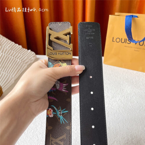 High Quality Luxury Louis Vuitton Classic Printed Surface With Leather Belt – Style 44155 product detail