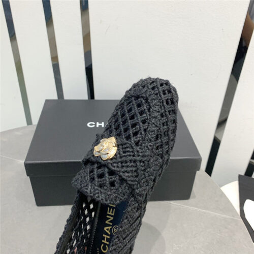 High Quality Luxury Chanel Hand-Woven Mier Half Drag product detail