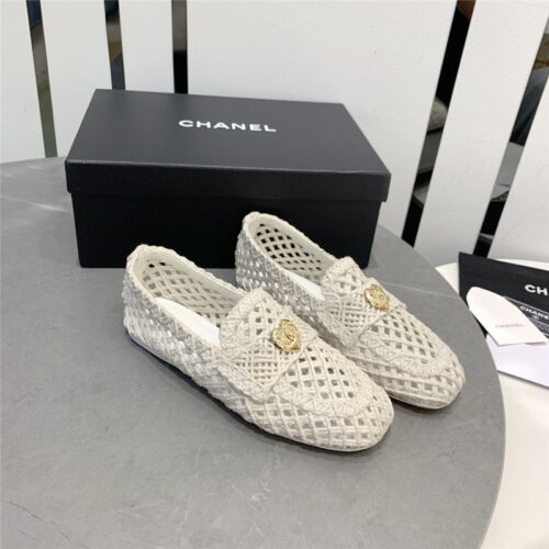 High Quality Luxury Chanel Hand-Woven Mier Half Drag – Style 35142