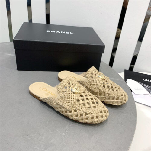 High Quality Luxury Chanel Hand-Woven Mier Half Drag – Style 76390