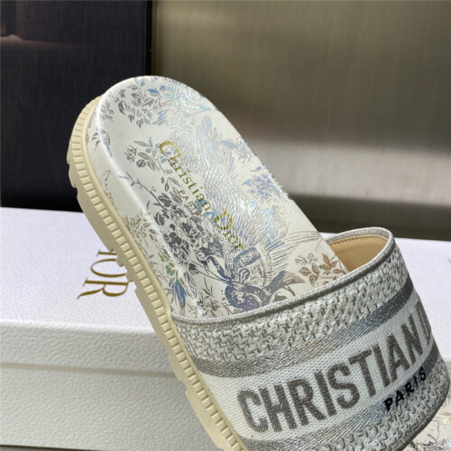 High Quality Luxury Dior Platform Jelly Color Womens Sandals – Style 76774 product detail